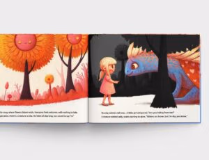 Picture Book by BRISQ - Girl and the Dragon