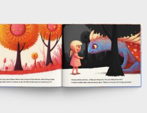 Picture Book by BRISQ - Girl and the Dragon