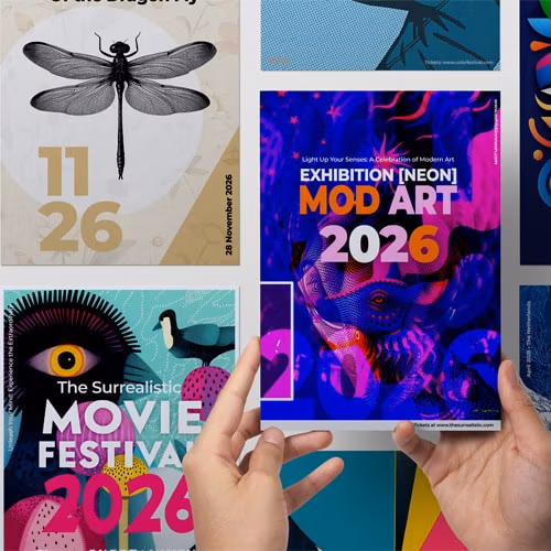 Graphic Design - Various Posters & Flyers
