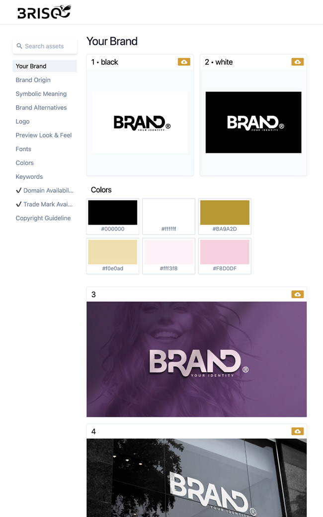Brand Guide - Example Webpage