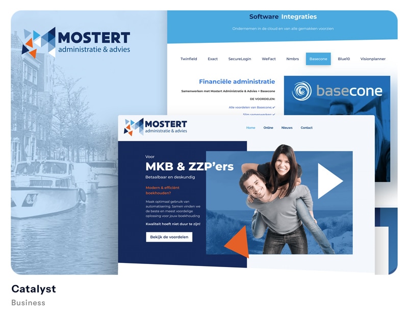 Website Portfolio Mostert Admin