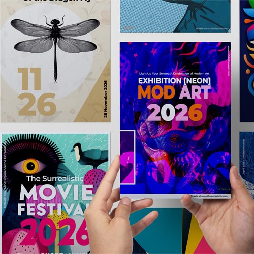 Graphic Design - Various Posters & Flyers
