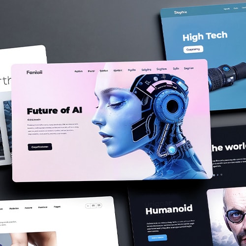 Website Development - various templates